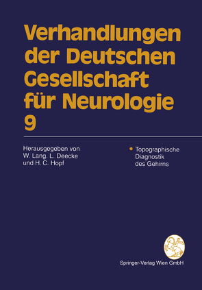 Topographische Diagnostik des Gehirns von Deecke,  Lüder, Hopf,  Hans C., Lang,  Wilfried