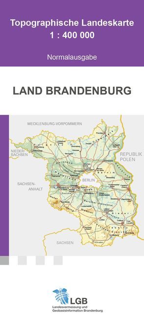 Topographische Landeskarte 1:400000, Land Brandenburg