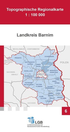 Topographische Regionalkarte 1:100000, Landkreis Barnim