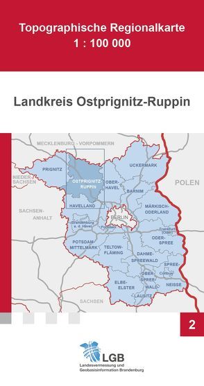 Topographische Regionalkarte 1:100000, Landkreis Ostprignitz-Ruppin