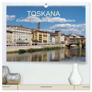 Toskana – eine der schönsten Regionen Italiens (hochwertiger Premium Wandkalender 2024 DIN A2 quer), Kunstdruck in Hochglanz von Teuber,  Wolfgang