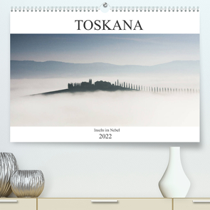 Toskana – Inseln im Nebel (Premium, hochwertiger DIN A2 Wandkalender 2022, Kunstdruck in Hochglanz) von Schürholz,  Peter