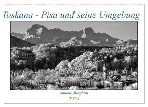 Toskana – Pisa und seine Umgebung (Wandkalender 2024 DIN A2 quer), CALVENDO Monatskalender von Borghini,  Simone