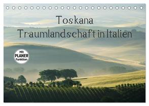 Toskana – Traumlandschaft in Italien (Tischkalender 2024 DIN A5 quer), CALVENDO Monatskalender von LianeM,  LianeM