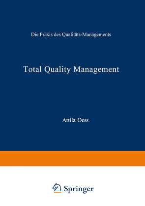 Total Quality Management von Oess,  Attila