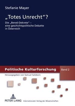 «Totes Unrecht?» von Mayer,  Stefanie