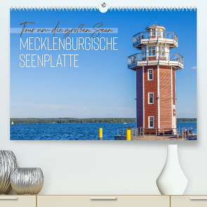 Tour um die großen Seen der Mecklenburgischen Seenplatte (Premium, hochwertiger DIN A2 Wandkalender 2023, Kunstdruck in Hochglanz) von Viola,  Melanie