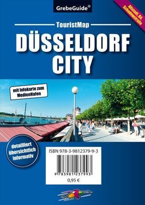 TouristMap DÜSSELDORF-CITY von Grebe,  Ulrich