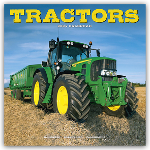 Tractors – Traktoren 2024 – 16-Monatskalender