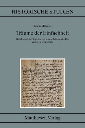 Träume der Einfachheit von Dümling,  Sebastian