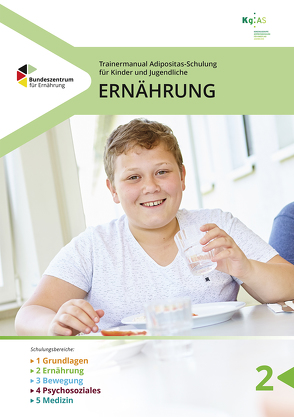 Trainermanual Adipositasschulung für Kinder und Jugendliche – Ernährung – Ernährung von Konsensusgruppe Adipositasschulung,  für Kinder und Jugendliche (KgAS) e. V.