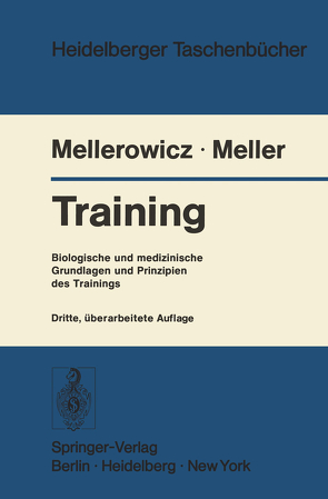 Training von Meller,  W., Mellerowicz,  H.