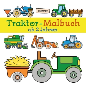 Traktor-Malbuch ab 2 Jahren