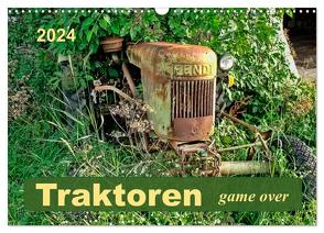 Traktoren – game over (Wandkalender 2024 DIN A3 quer), CALVENDO Monatskalender von Roder,  Peter