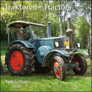 Traktoren Tractors 2019 – Broschürenkalender – Wandkalender – mit herausnehmbarem Poster – Format 30 x 30 cm von DUMONT Kalenderverlag, Seiffert,  Joachim