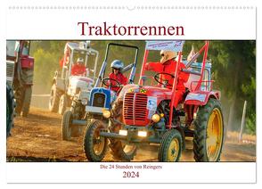 Traktorrennen – die 24 Stunden von Reingers (Wandkalender 2024 DIN A2 quer), CALVENDO Monatskalender von Simlinger,  Wolfgang