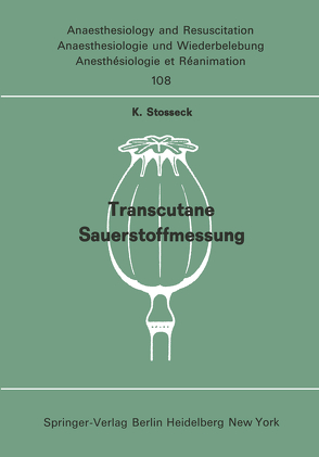 Transcutane Sauerstoffmessung von Stosseck,  K.