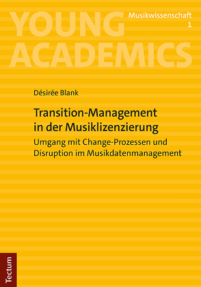 Transition-Management in der Musiklizenzierung von Blank,  Désirée