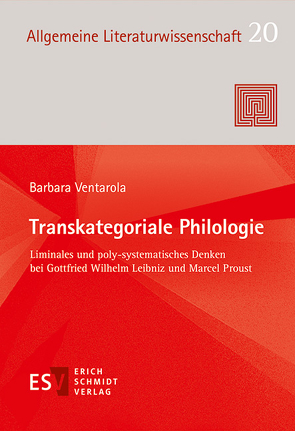 Transkategoriale Philologie von Ventarola,  Barbara