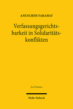 Transnationale Solidaritätskonflikte von Farahat,  Anuscheh