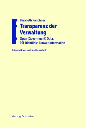 Transparenz der Verwaltung von Kirschner,  Elisabeth