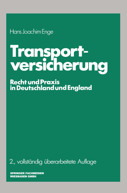 Transportversicherung von Enge,  Hans Joachim