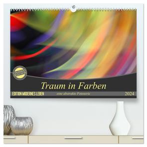 Traum in Farbe – eine abstrakte Fotoserie (hochwertiger Premium Wandkalender 2024 DIN A2 quer), Kunstdruck in Hochglanz von Wilson Kunstmotivation GbR,  Cristina