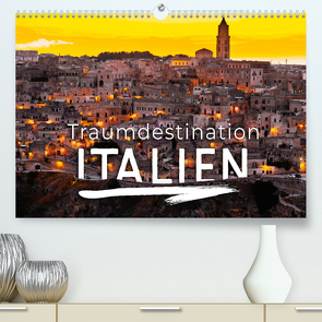 Traumdestination Italien (Premium, hochwertiger DIN A2 Wandkalender 2024, Kunstdruck in Hochglanz) von Monkey,  Happy