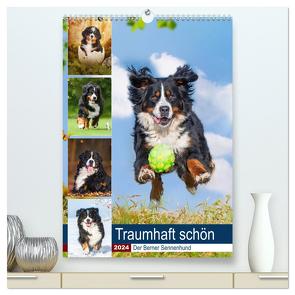 Traumhaft schön – Der Berner Sennenhund (hochwertiger Premium Wandkalender 2024 DIN A2 hoch), Kunstdruck in Hochglanz von Starick,  Sigrid