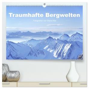 Traumhafte Bergwelten (hochwertiger Premium Wandkalender 2024 DIN A2 quer), Kunstdruck in Hochglanz von Klar,  Diana