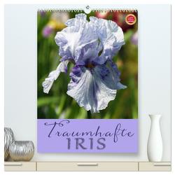 Traumhafte Iris (hochwertiger Premium Wandkalender 2024 DIN A2 hoch), Kunstdruck in Hochglanz von Cross,  Martina