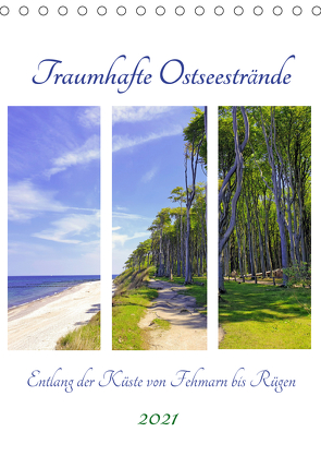 Traumhafte Ostseestrände – Entlang der Küste von Fehmarn bis Rüge (Tischkalender 2021 DIN A5 hoch) von Schimmack,  Michaela