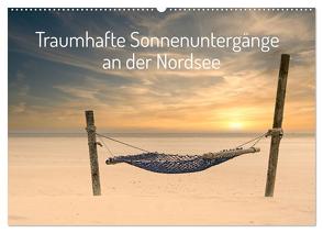 Traumhafte Sonnenuntergänge an der Nordsee (Wandkalender 2024 DIN A2 quer), CALVENDO Monatskalender von Sarnade,  Sarnade