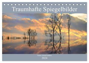 Traumhafte Spiegelbilder (Tischkalender 2024 DIN A5 quer), CALVENDO Monatskalender von Lutzenberger,  Monika