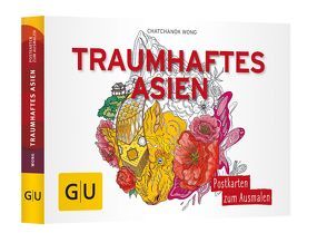 Traumhaftes Asien: Postkartenbuch zum Ausmalen