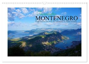 Traumhaftes Montenegro – Entdecken Sie die Perle der Adria im Süden Europas (Wandkalender 2024 DIN A3 quer), CALVENDO Monatskalender von Informationsdesign,  SB