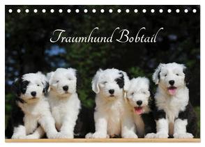 Traumhund Bobtail (Tischkalender 2024 DIN A5 quer), CALVENDO Monatskalender von Starick,  Sigrid