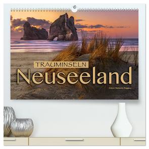 Trauminseln Neuseeland (hochwertiger Premium Wandkalender 2024 DIN A2 quer), Kunstdruck in Hochglanz von Pappon,  Stefanie