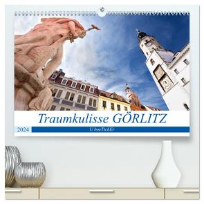 Traumkulisse GÖRLITZ (hochwertiger Premium Wandkalender 2024 DIN A2 quer), Kunstdruck in Hochglanz von boeTtchEr,  U