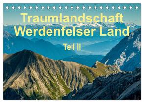 Traumlandschaft Werdenfelser Land – Teil II (Tischkalender 2024 DIN A5 quer), CALVENDO Monatskalender von Hess,  Erhard