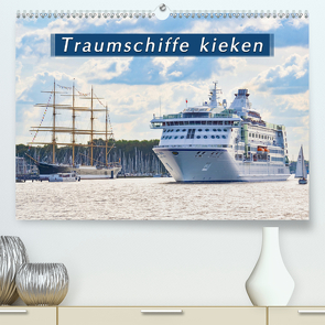 Traumschiffe kieken (Premium, hochwertiger DIN A2 Wandkalender 2020, Kunstdruck in Hochglanz) von Kulartz,  Rainer, Plett,  Lisa