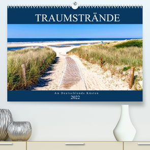 Traumstrände an Deutschlands Küsten (Premium, hochwertiger DIN A2 Wandkalender 2022, Kunstdruck in Hochglanz) von Dreegmeyer,  Andrea