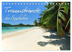 Traumstrände der Seychellen (Tischkalender 2024 DIN A5 quer), CALVENDO Monatskalender von Feuerer,  Jürgen