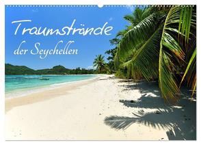 Traumstrände der Seychellen (Wandkalender 2024 DIN A2 quer), CALVENDO Monatskalender von Feuerer,  Jürgen