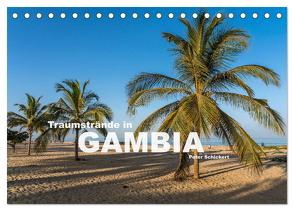 Traumstrände in Gambia (Tischkalender 2024 DIN A5 quer), CALVENDO Monatskalender von Schickert,  Peter