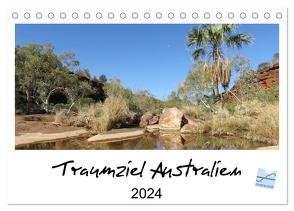 Traumziel Australien 2024 (Tischkalender 2024 DIN A5 quer), CALVENDO Monatskalender von Kinderaktionär,  Kinderaktionär