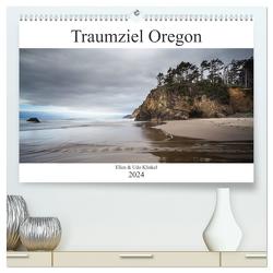 Traumziel Oregon (hochwertiger Premium Wandkalender 2024 DIN A2 quer), Kunstdruck in Hochglanz von und Udo Klinkel,  Ellen