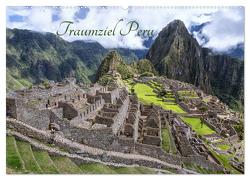 Traumziel Peru (Wandkalender 2024 DIN A2 quer), CALVENDO Monatskalender von Junio,  Michele