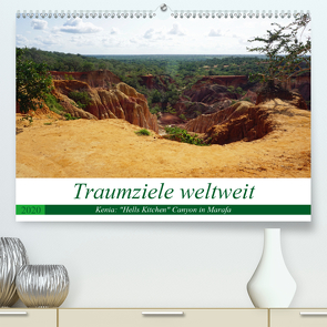 Traumziele weltweit – Kenia: „Hells Kitchen“ Canyon in Marafa (Premium, hochwertiger DIN A2 Wandkalender 2020, Kunstdruck in Hochglanz) von Schnoor,  Christian