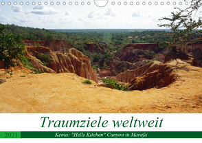 Traumziele weltweit – Kenia: „Hells Kitchen“ Canyon in Marafa (Wandkalender 2021 DIN A4 quer) von Schnoor,  Christian